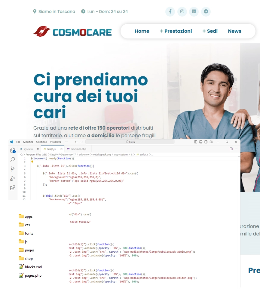 Websitepack framework